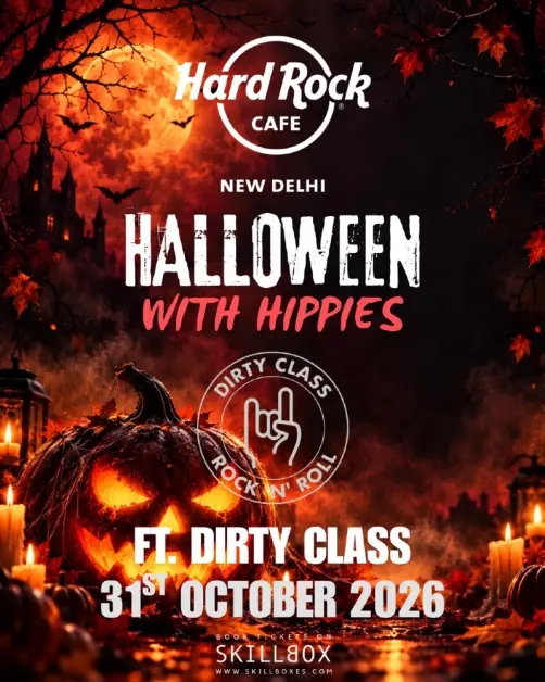 HALLOWEEN WITH HIPPIES FT. DIRTY CLASS in Delhi
