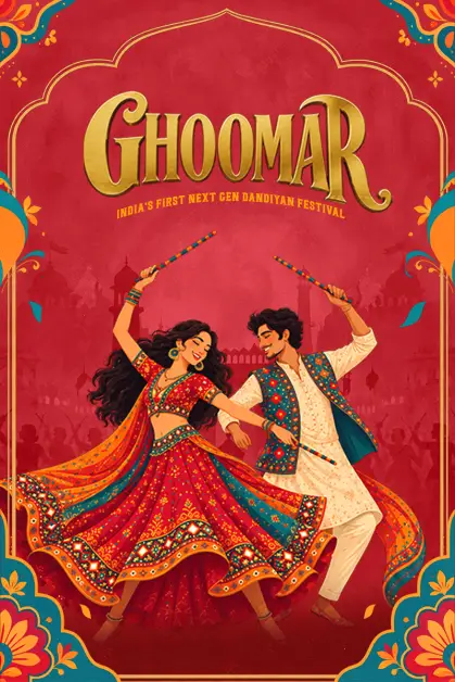 Ghoomar – India’s New-Age Dandiya Festival in Delhi