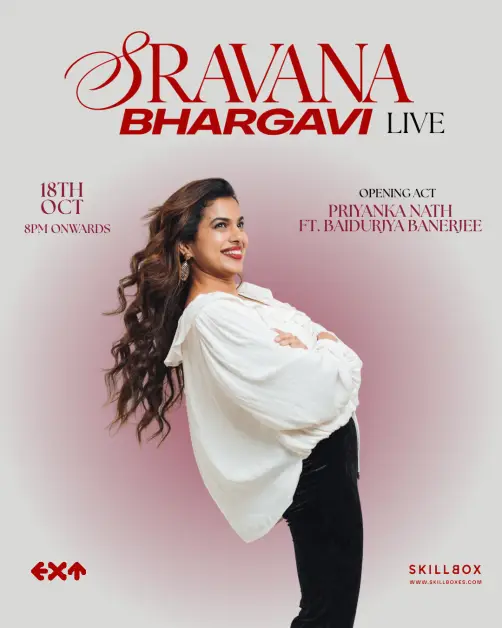 SRAVANA BHARGAVI LIVE AT EXT in Hyderabad