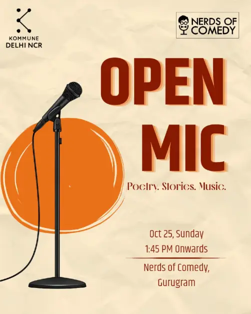 Kommune Gurugram Open Mic in Gurugram