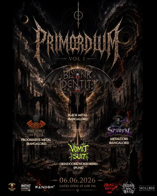 Primordium Vol 1 - Club Gigs - Music | Event tickets Bengaluru