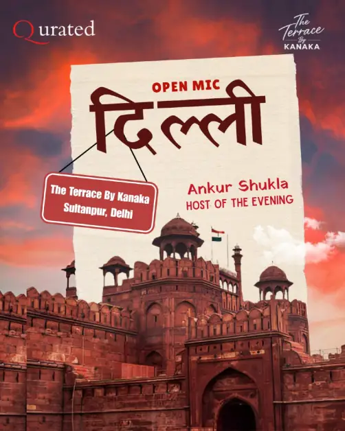 Qurated Open Mic Delhi in Delhi