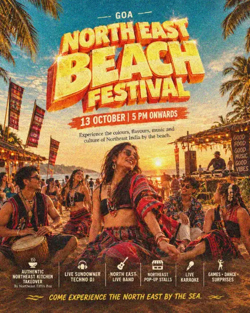 NORTH EAST BEACH FESTIVAL in Goa