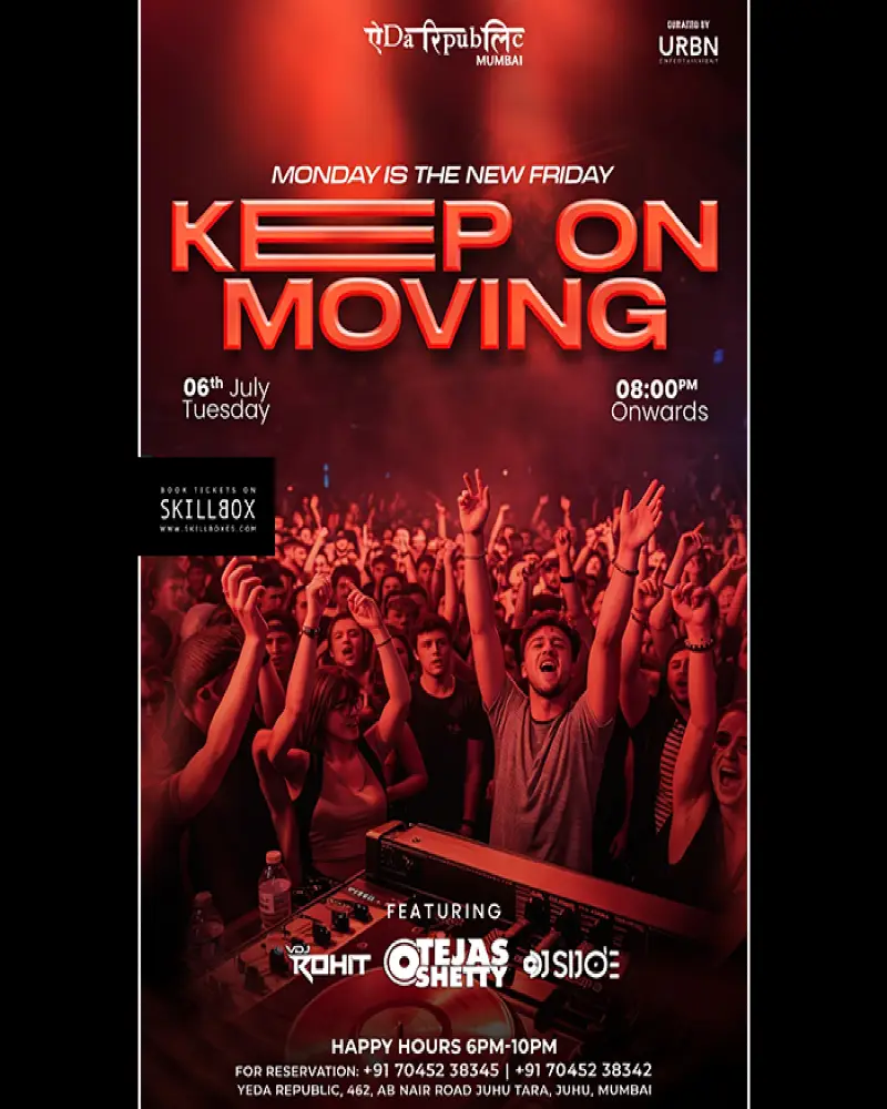 KEEP ON MOVING