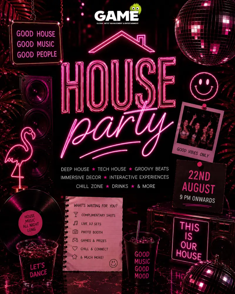 We the game house party