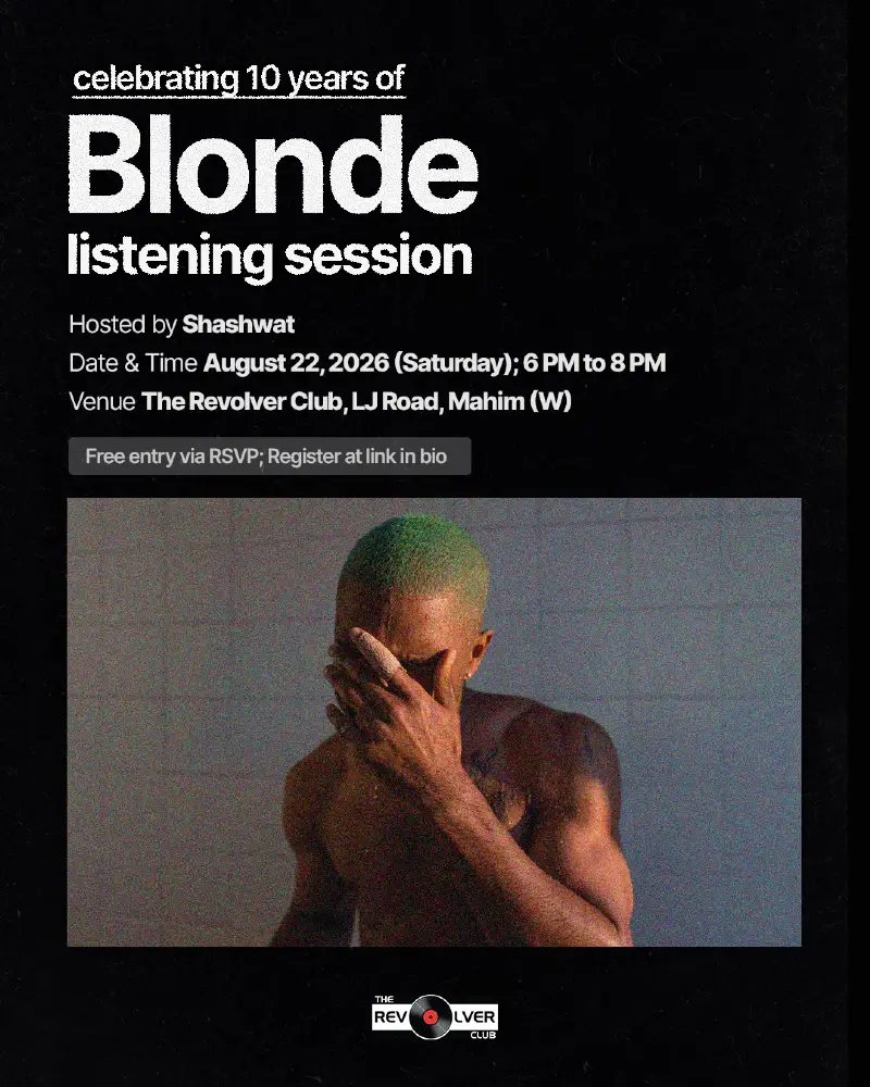 Frank Ocean - Blonde Listening Session