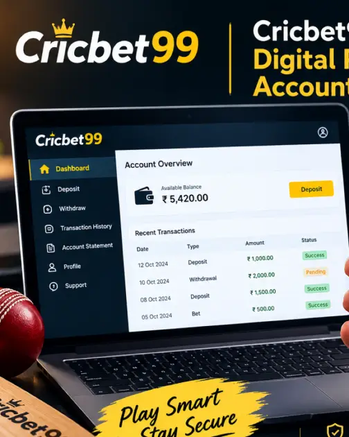 Cricbet99 Guide to Digital Payments and Account Security