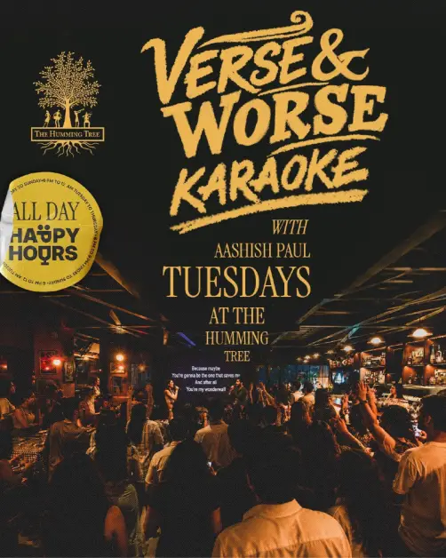 Verse and Worse Karaoke with Aashish Paul