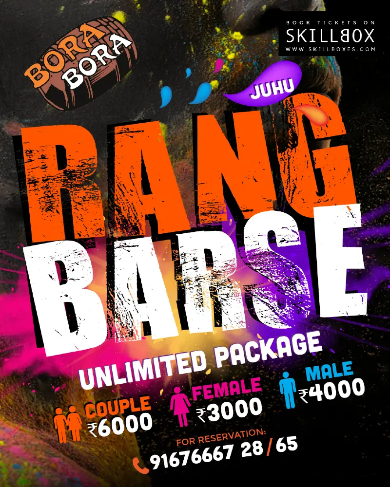 Rang Barse at Bora Bora Juhu