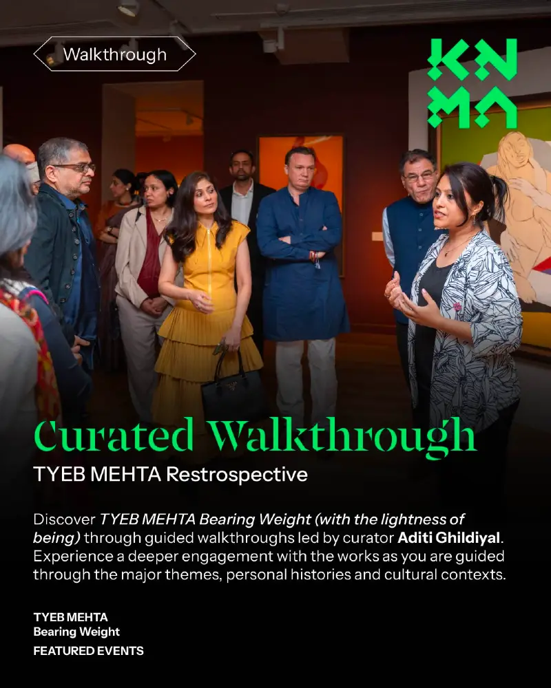 Curated Walkthrough: TYEB MEHTA Retrospective