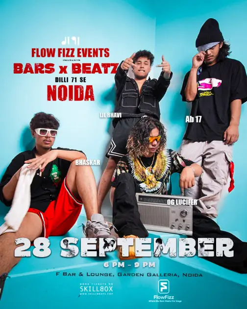 FlowFizz Presents: Bars × Beatz (Dilli 71 Se x dl91 ) - Club Gigs