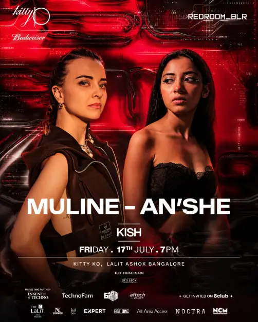 REDROOM Ft. MULINE × AN'SHE & MORE event image