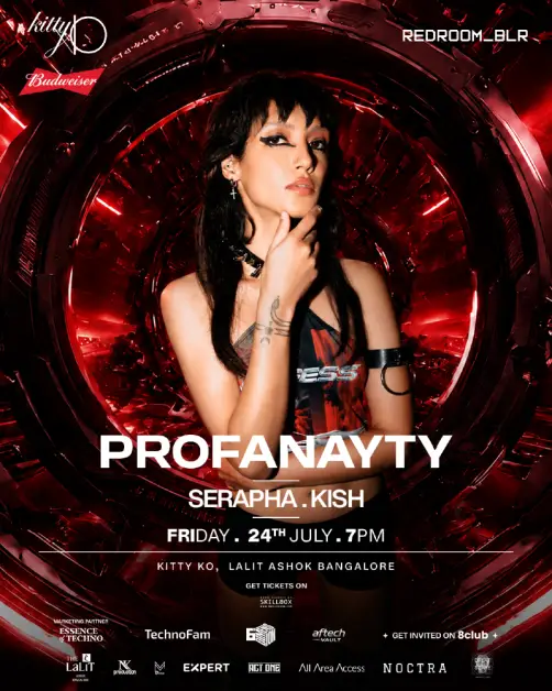REDROOM Ft. PROFANAYTY, SERAPHA & KISH event image