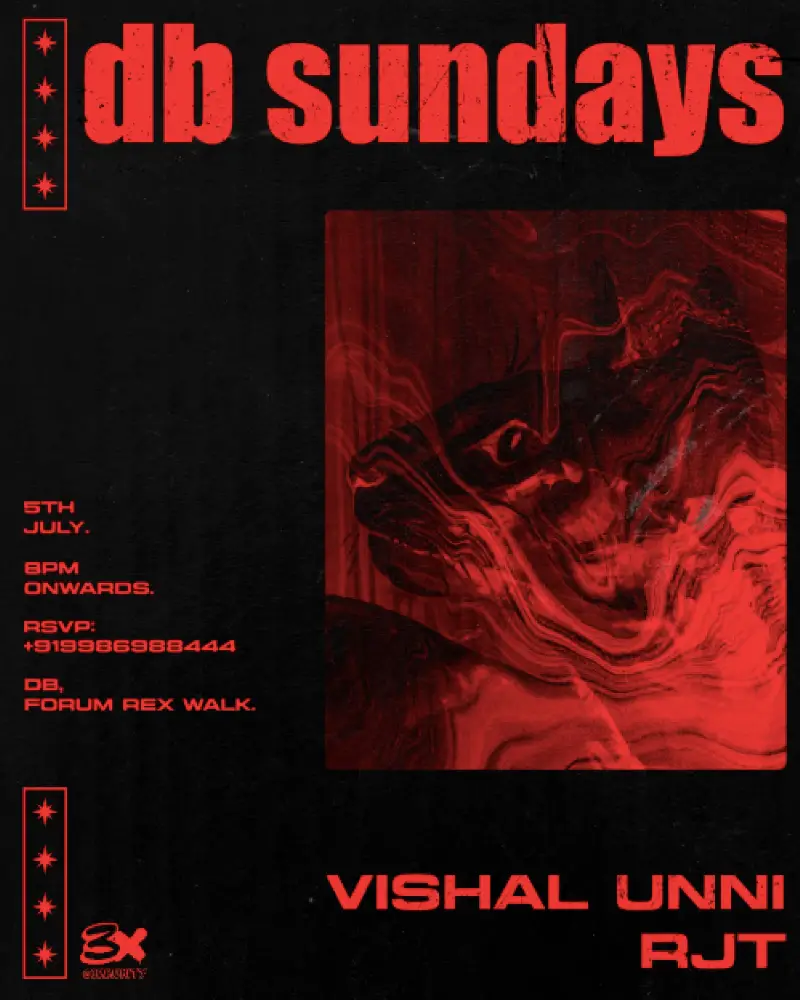 db sundays w/ Vishal Unni