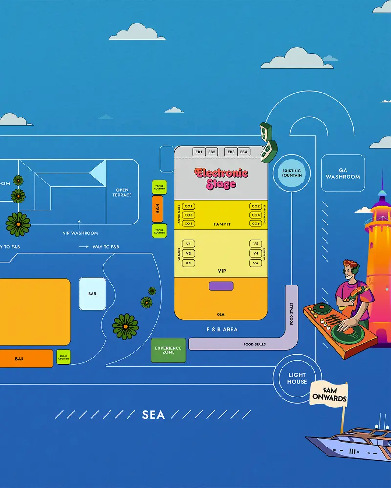 Holi at the Bay || Bayview Lawns