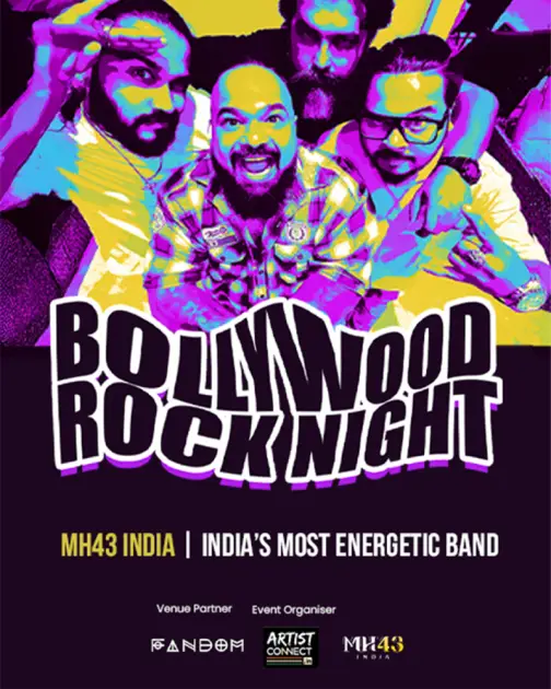 BOLLYWOOD ROCK NIGHT - Club Gigs - Music | Event tickets Bangalore