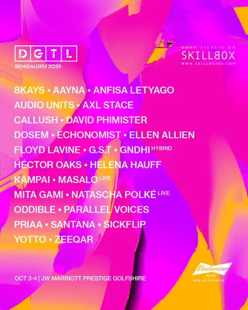 DGTL Bengaluru 2025 || Festival Pass - Music Festivals | Event tickets ...