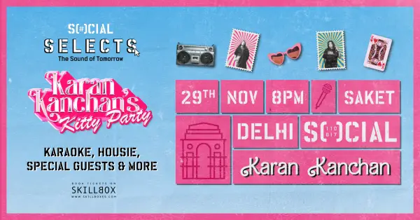 Social Selects : The Karan Kanchan Kitty Party || Delhi Saket SOCIAL