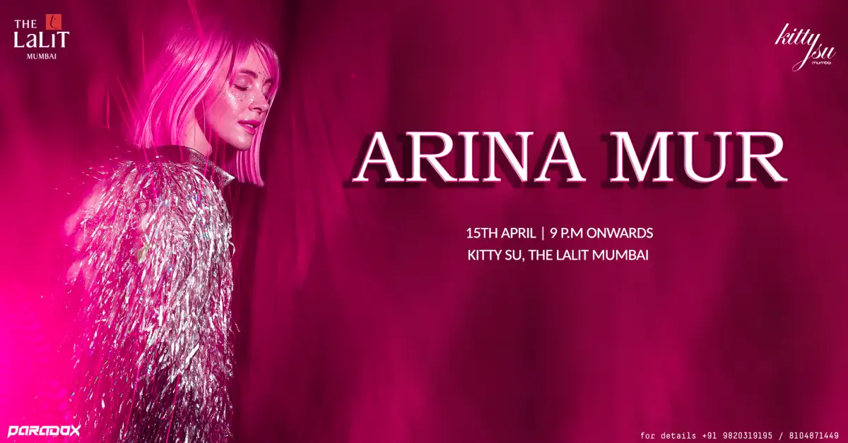 Kitty Su featuring Arina Mur - Music Events | Event tickets Mumbai