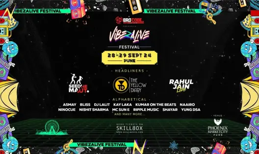 Vibezalive Festival // 28th & 29th // Pune