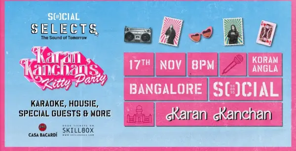 Social Selects : The Karan Kanchan Kitty Party || Bangalore Koramangala SOCIAL