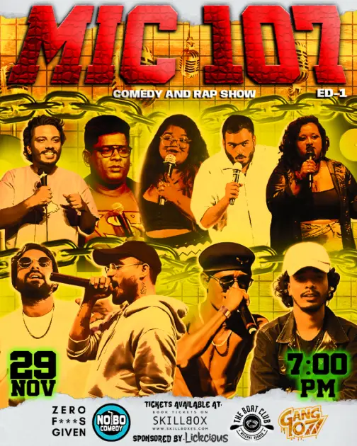 MIC 107 | Stand-Up Comedy x Rap Show | NOBO x The Boat Club (TBC ...
