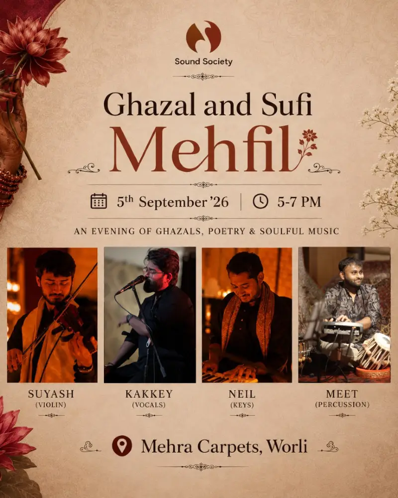 Mehfil: An evening of Ghazals and Soulful Music