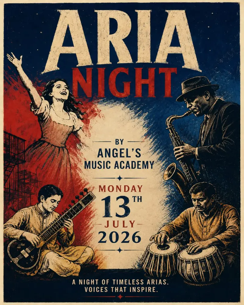Aria Night 2026 - Hosted by Angels Music Academy