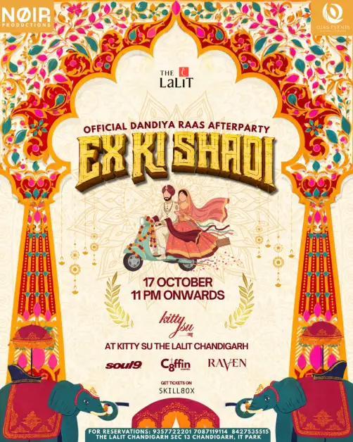EX KI SHAADI (DANDIYA RAAS OFFICIAL AFTERPARTY) in Chandigarh